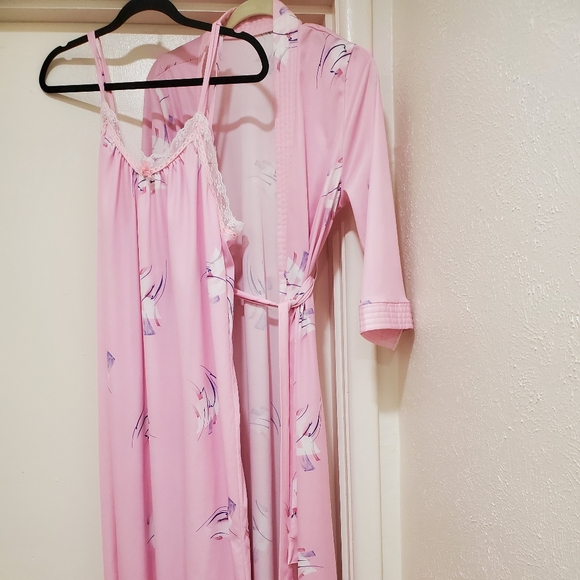 Vintage Avon Odyssey Gown and Robe Set Size S - Picture 10 of 15